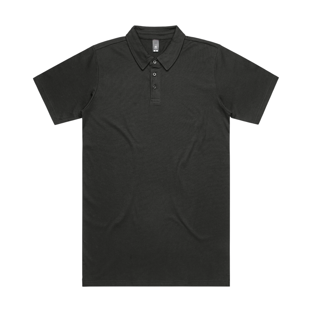 AS Colour Chad Polo in Coal — custom branded by Motive