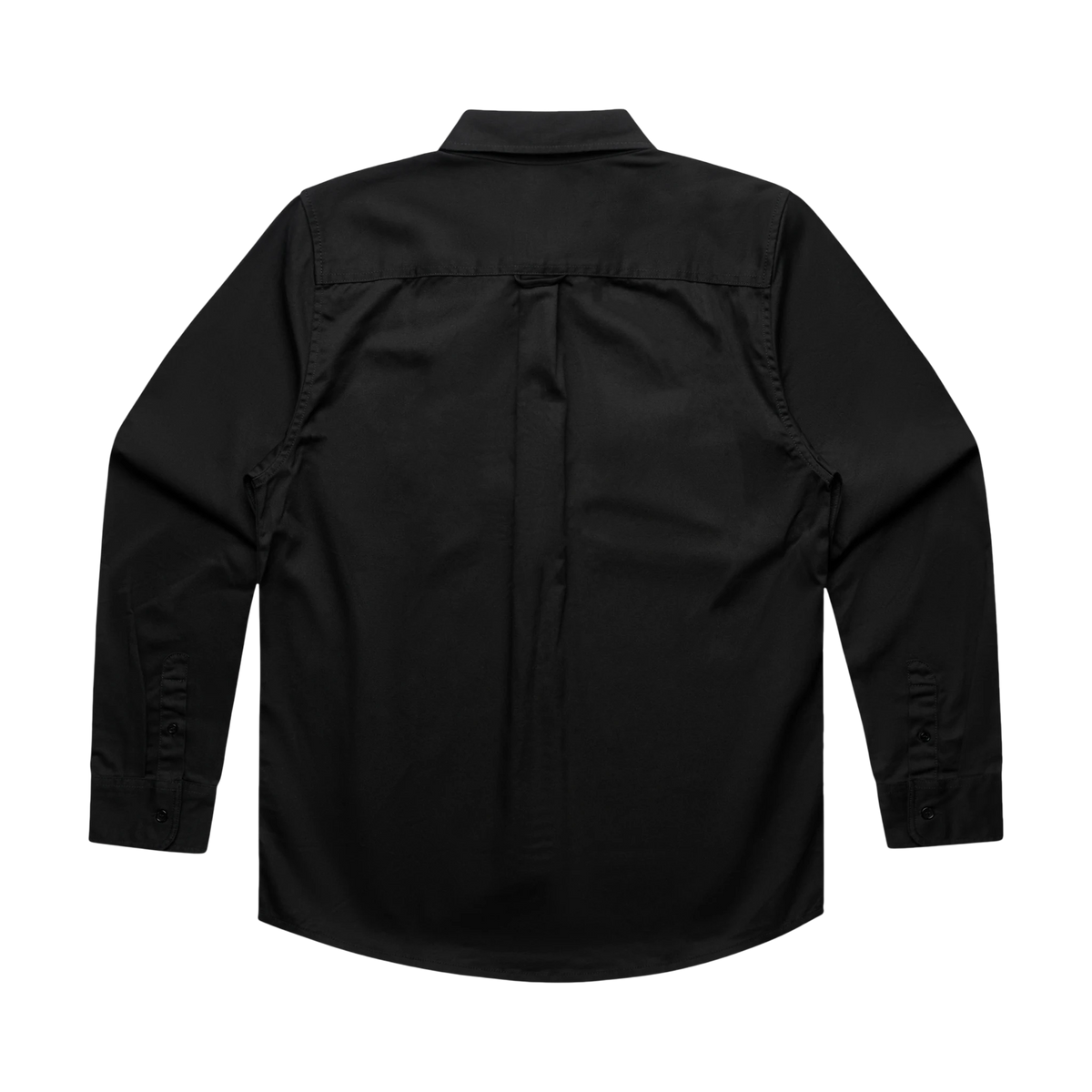 AS Colour Work Shirt in Black — custom branded by Motive