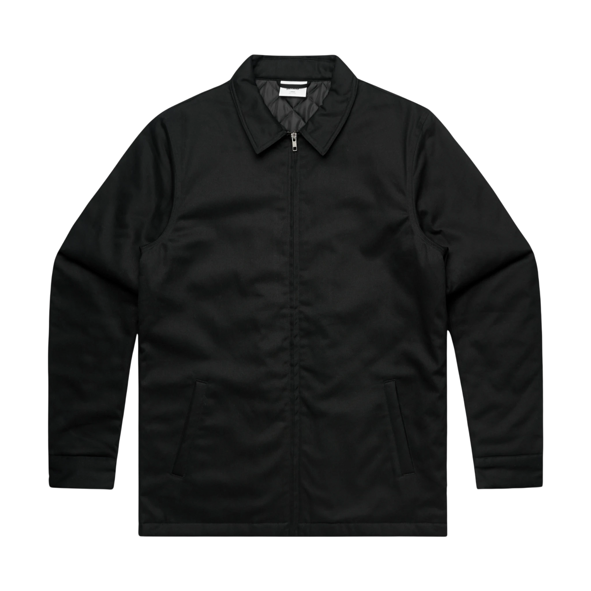 AS Colour Service Jacket in Black — custom branded by Motive
