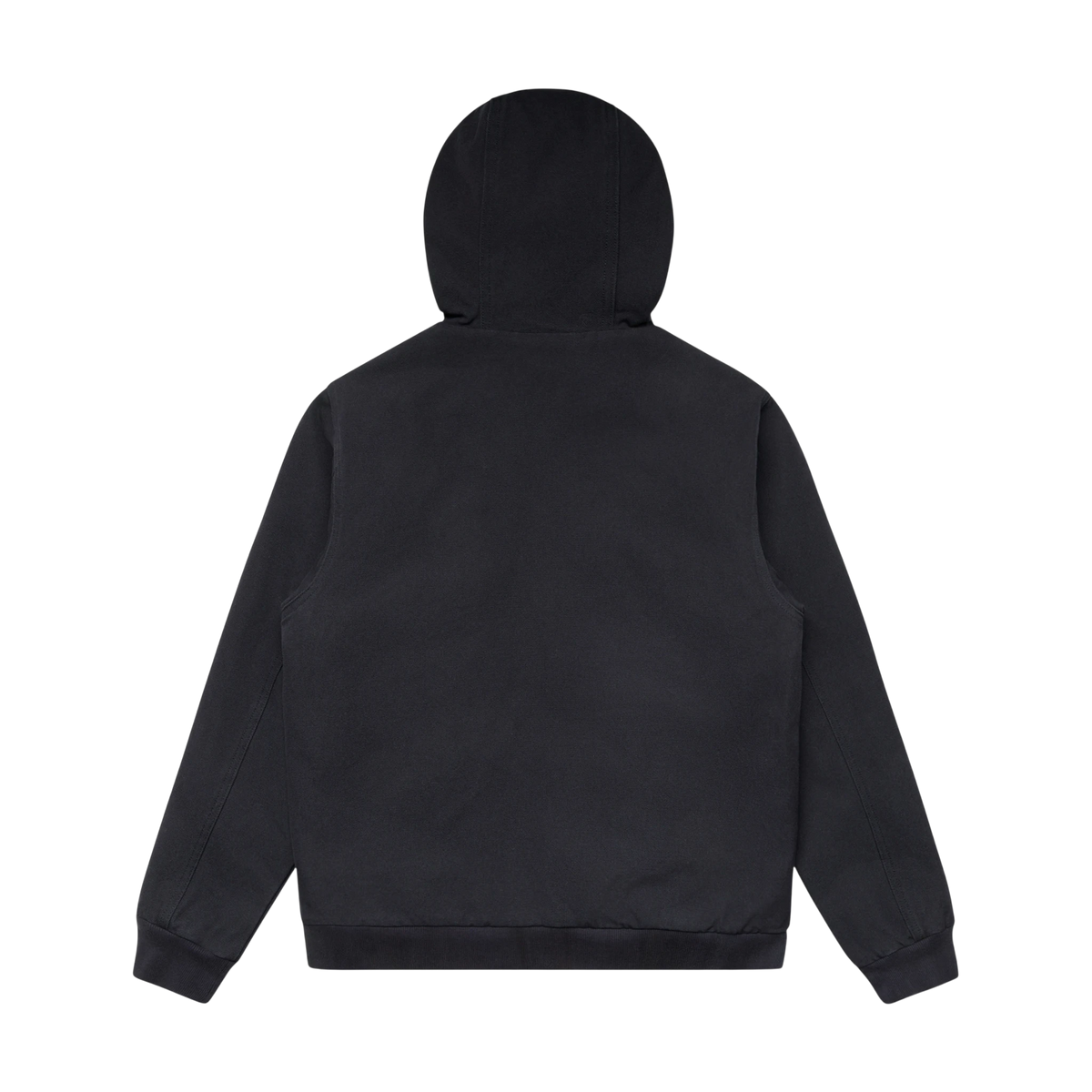 AS Colour Canvas Bomber Hood Jacket in Ink Blue — custom branded by Motive