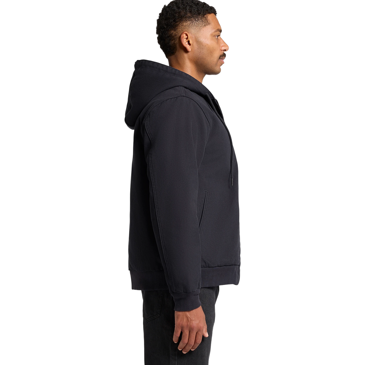 AS Colour Canvas Bomber Hood Jacket