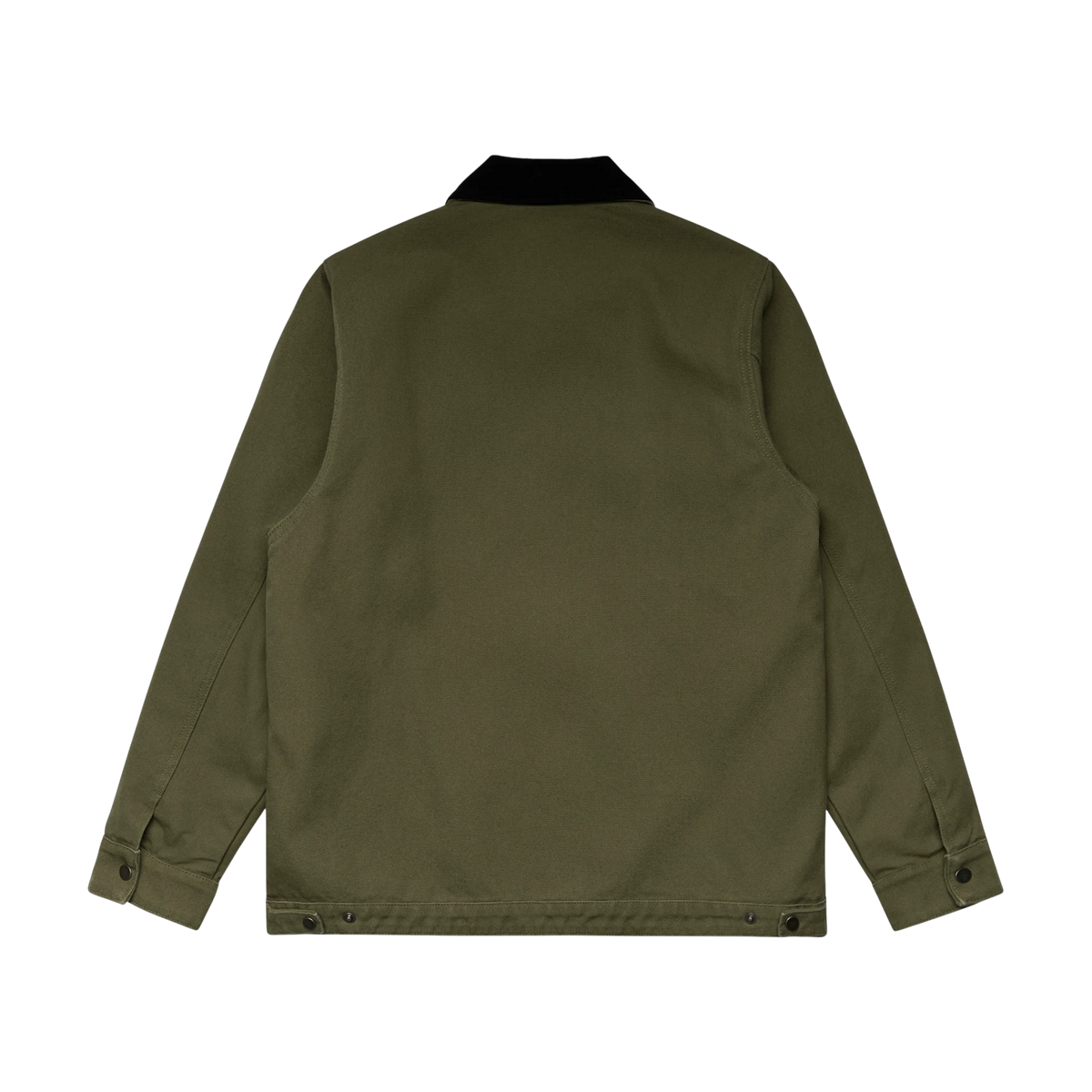 AS Colour Canvas Cord Collar Jacket in Army — custom branded by Motive