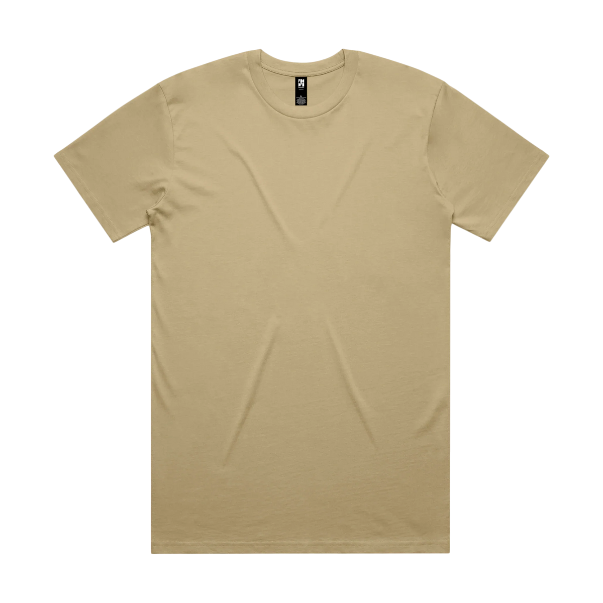AS Colour Classic Tee in Khaki — custom branded crew neck tee by Motive