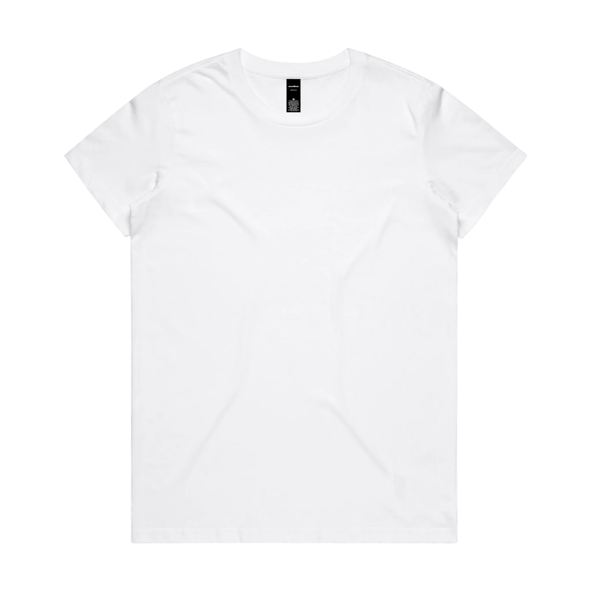 AS Colour Maple Tee in White — custom branded crew neck tee by Motive