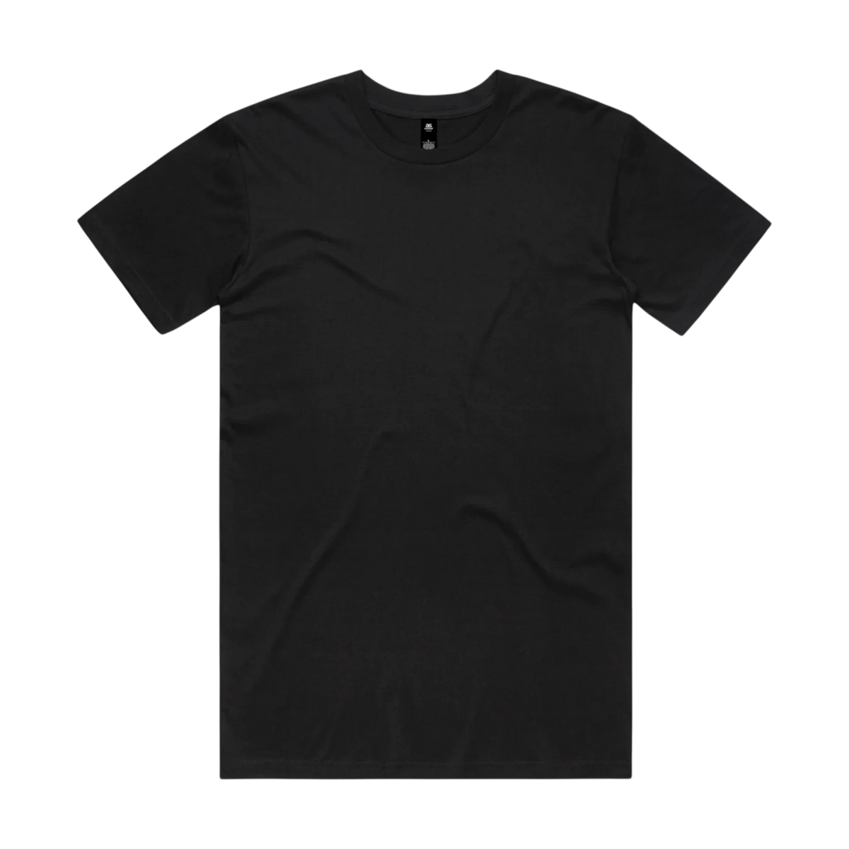 AS Colour Staple Tee in Black — custom branded crew neck tee by Motive
