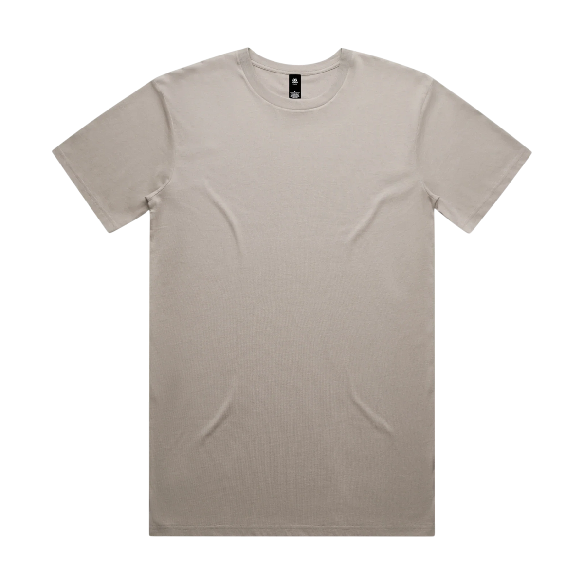 AS Colour Staple Tee in Mushroom — custom branded crew neck tee by Motive