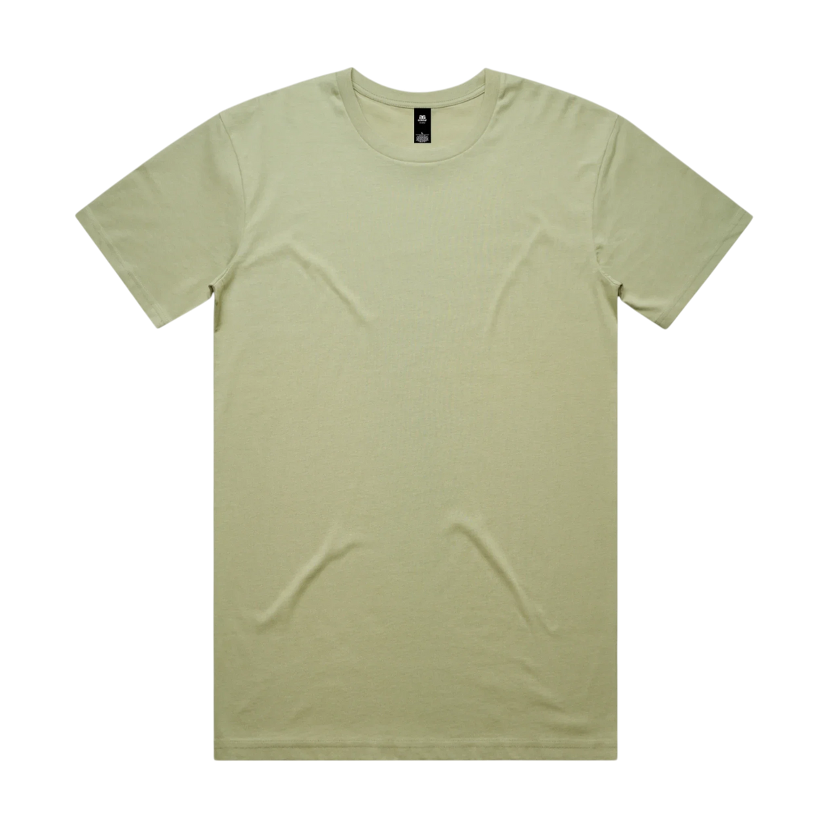 AS Colour Staple Tee in Pistachio — custom branded crew neck tee by Motive