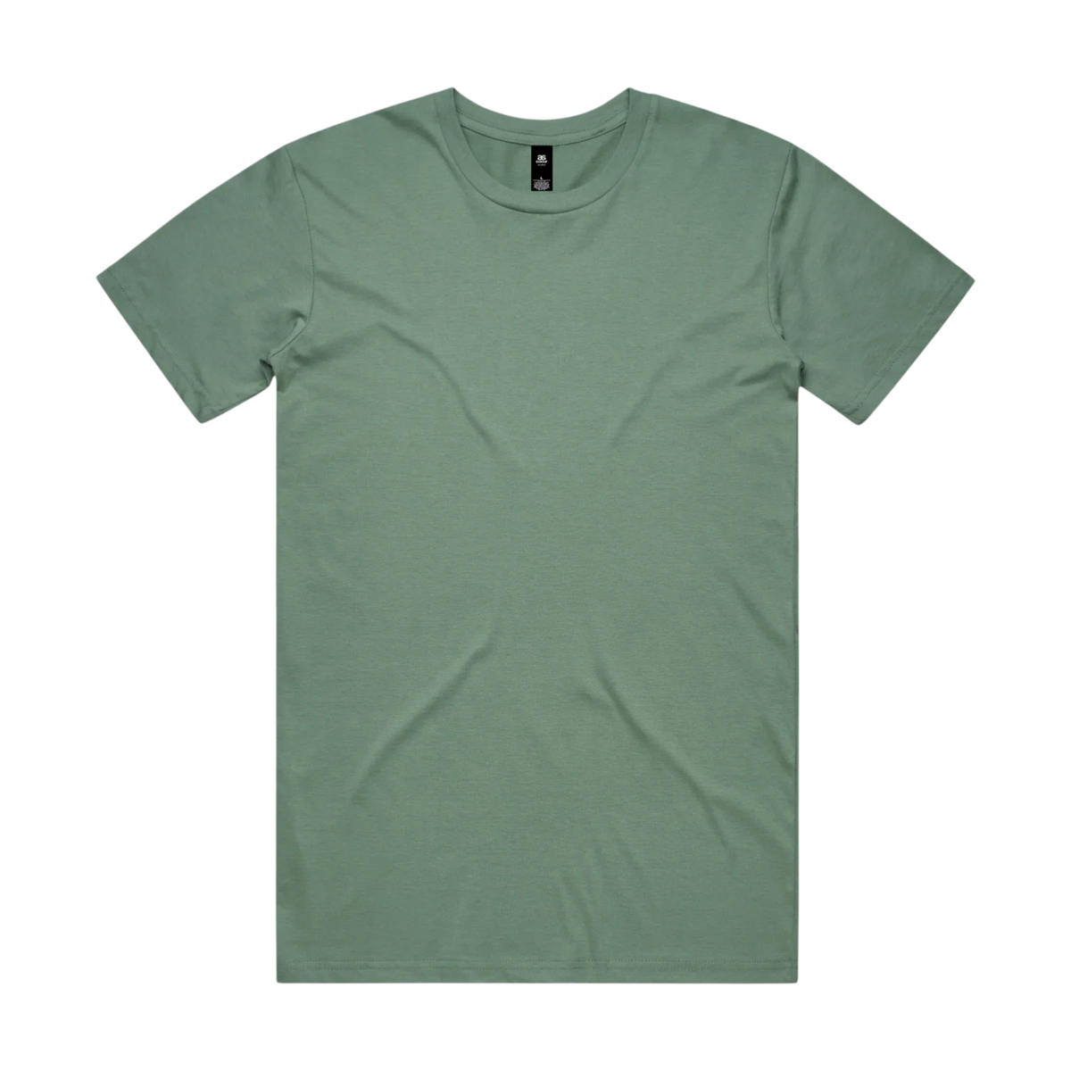 AS Colour Staple Tee in Sage — custom branded crew neck tee by Motive