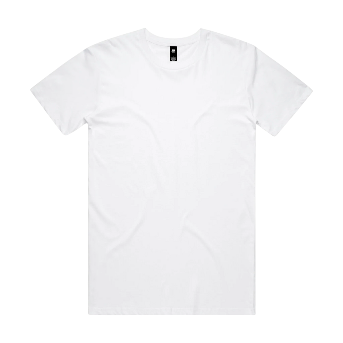 AS Colour Staple Tee in White — custom branded crew neck tee by Motive