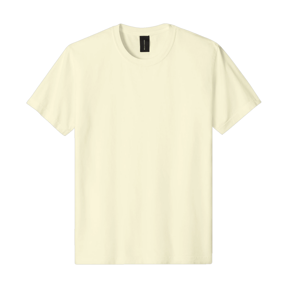 Bella+Canvas Heavyweight Garment-Dyed Tee in Buttermilk — custom branded by Motive