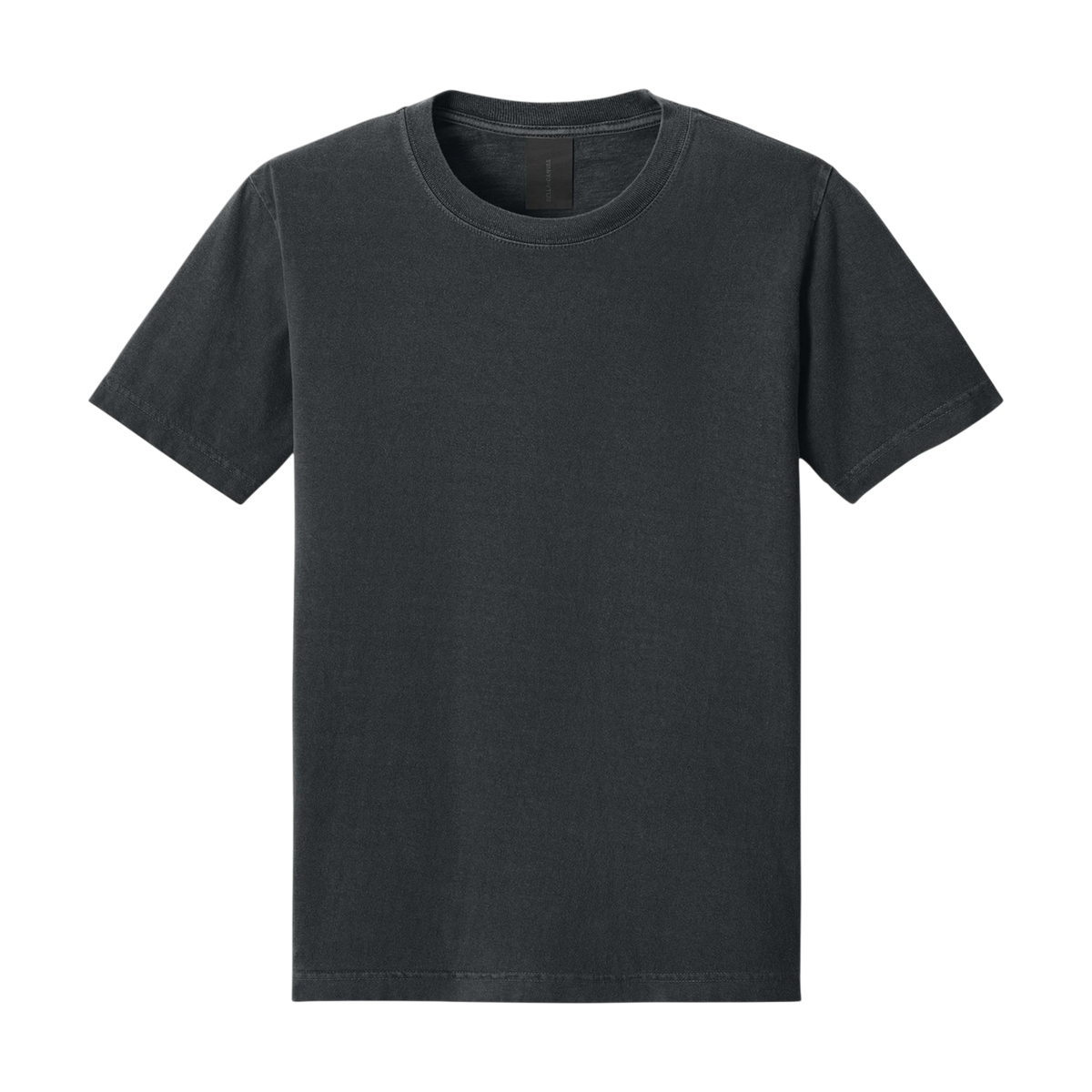Bella+Canvas Heavyweight Garment-Dyed Tee in Washed Black — custom branded by Motive