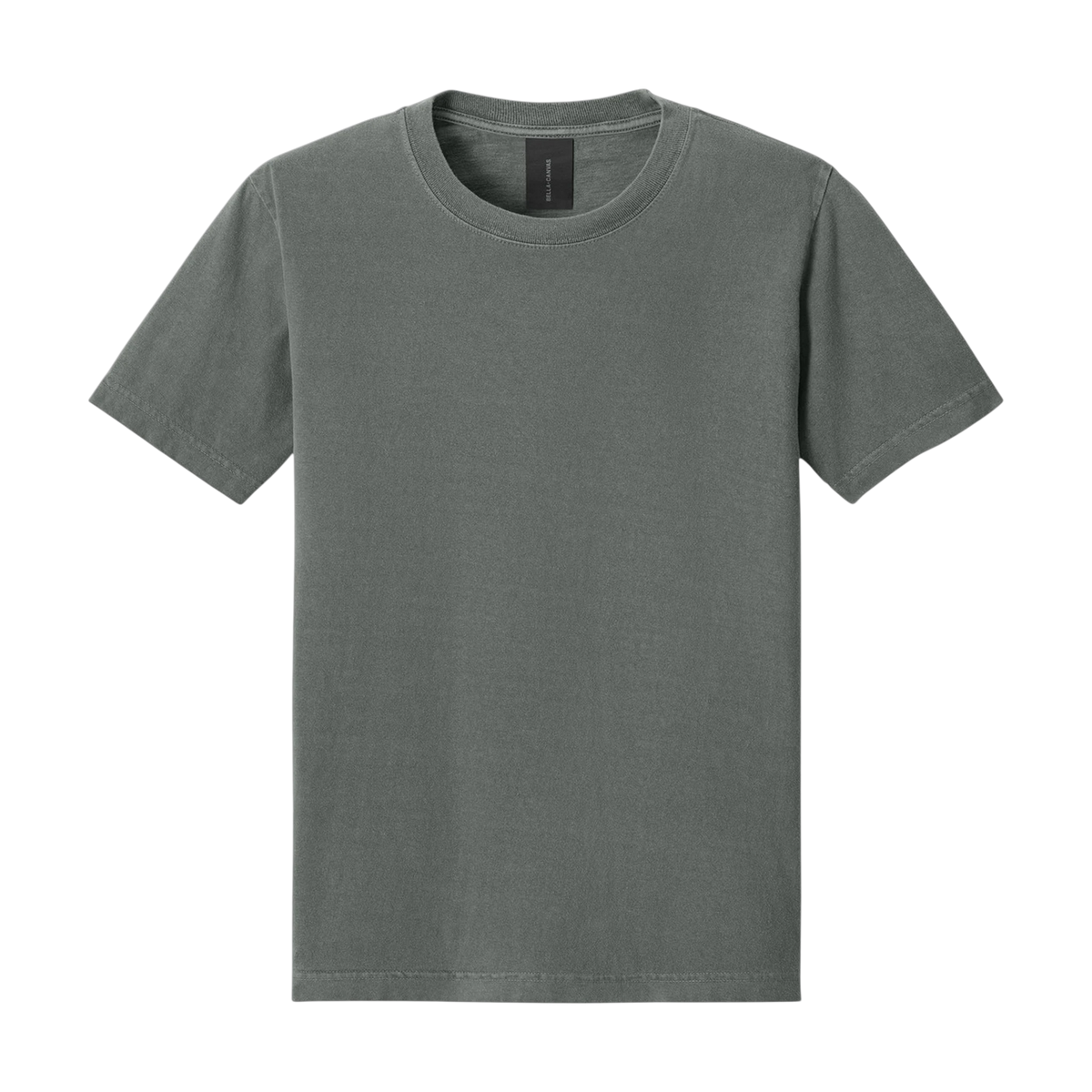 BELLA+CANVAS Heavyweight Garment-Dyed Tee in Washed Grey