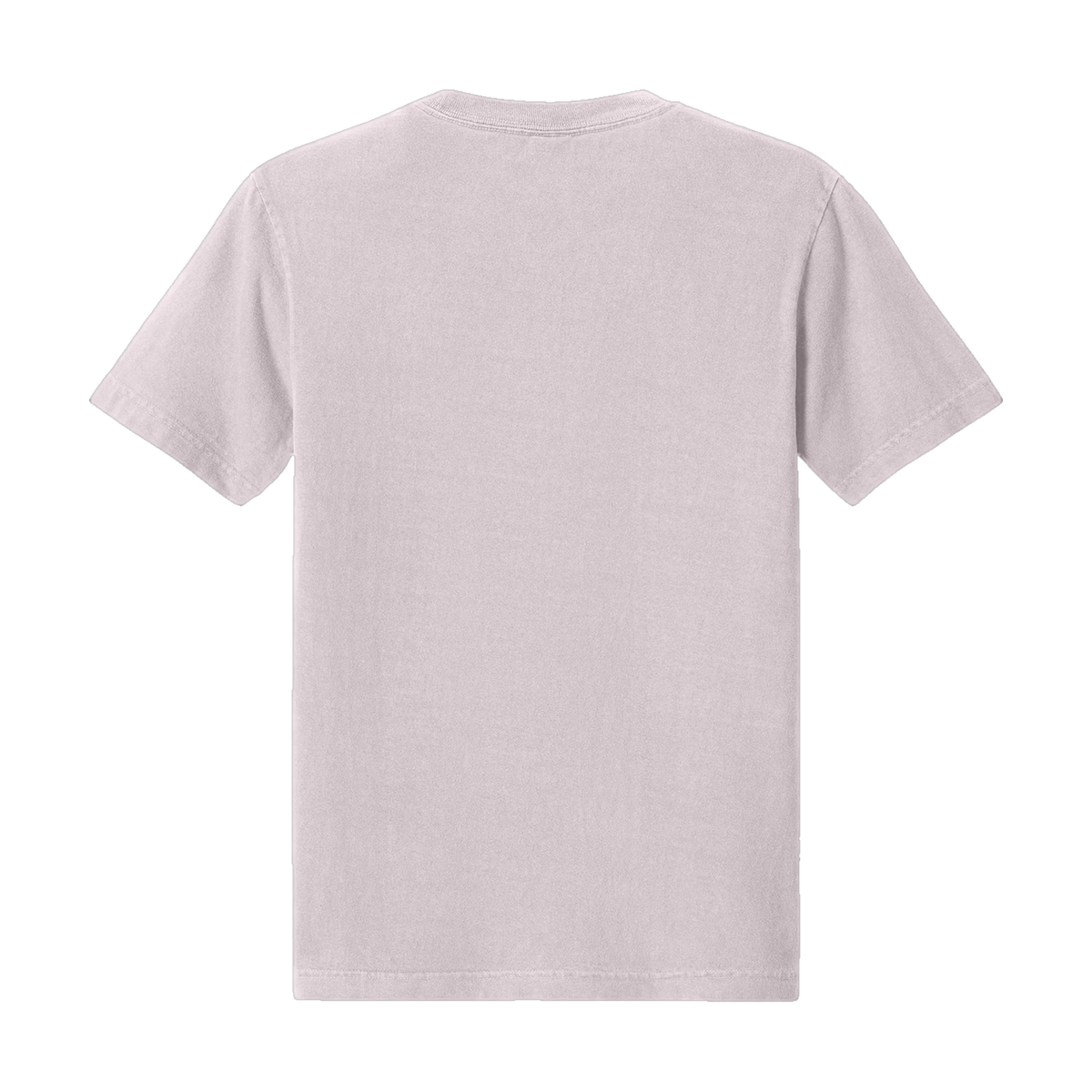 Bella+Canvas Heavyweight Garment-Dyed Tee in Washed Lavender — custom branded by Motive