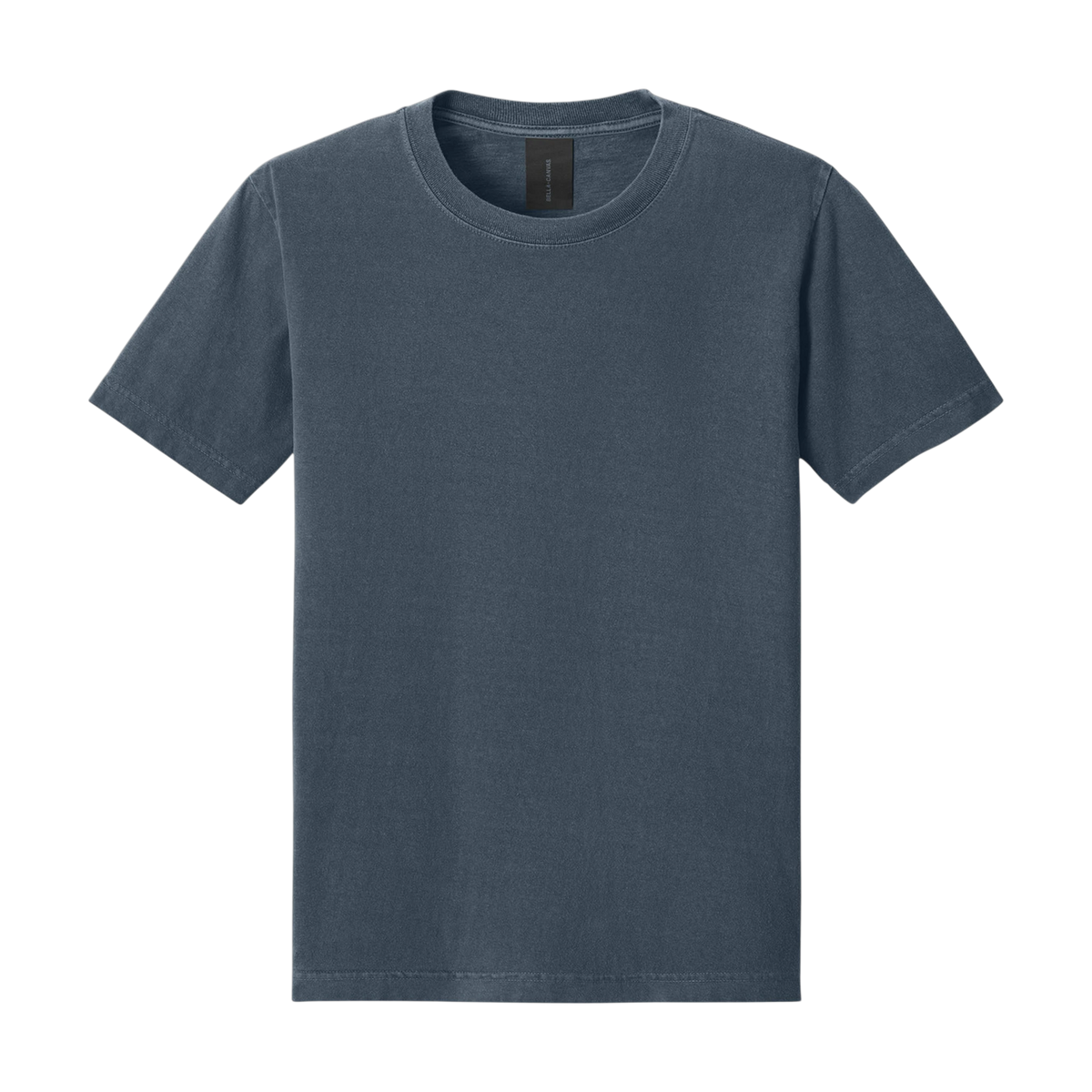 BELLA+CANVAS Heavyweight Garment-Dyed Tee in Washed Navy