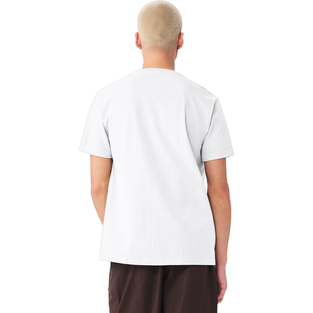 BELLA+CANVAS Heavyweight Garment-Dyed Tee in White