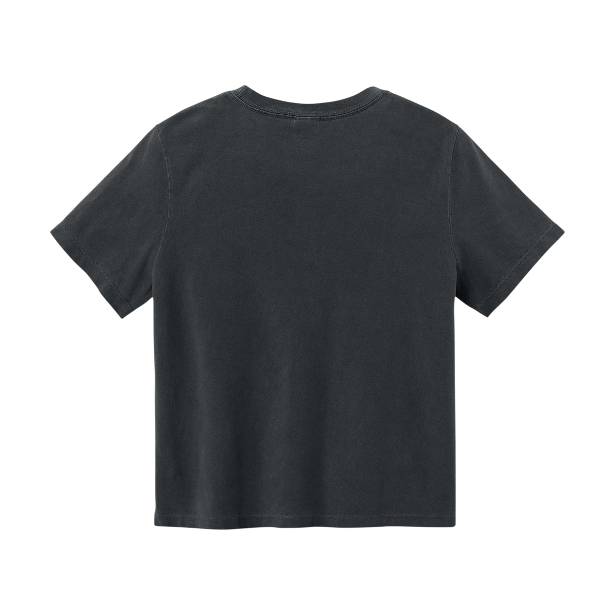 BELLA+CANVAS Women's Heavyweight Garment-Dyed Tee in Washed Black