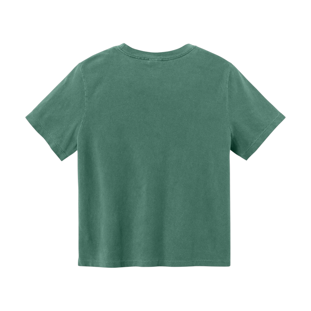 Bella+Canvas Women's Heavyweight Garment-Dyed Tee in Washed Pine — custom branded by Motive