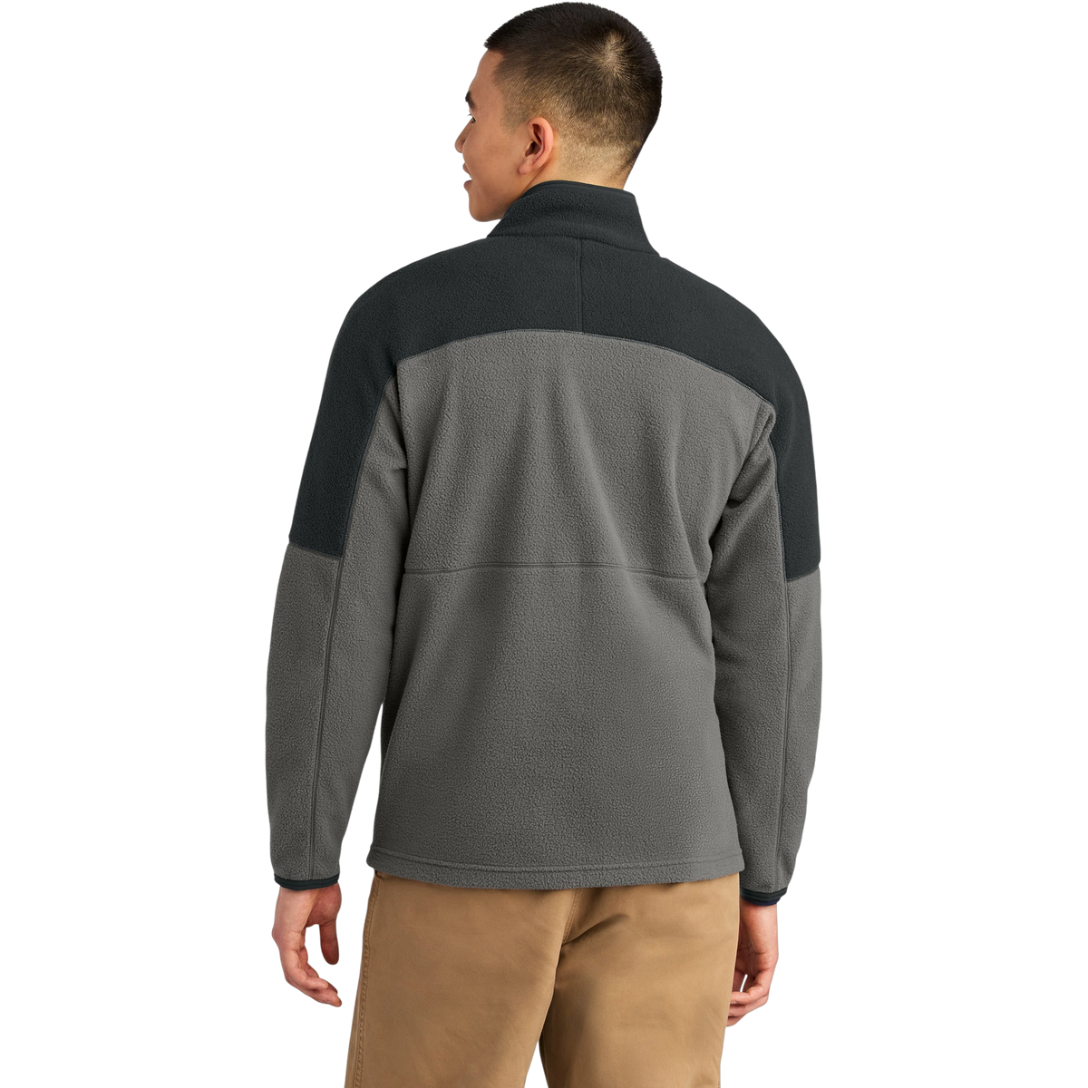 Cotopaxi Abrazo Full-Zip Fleece Jacket in Black/ Cinder — custom branded by Motive