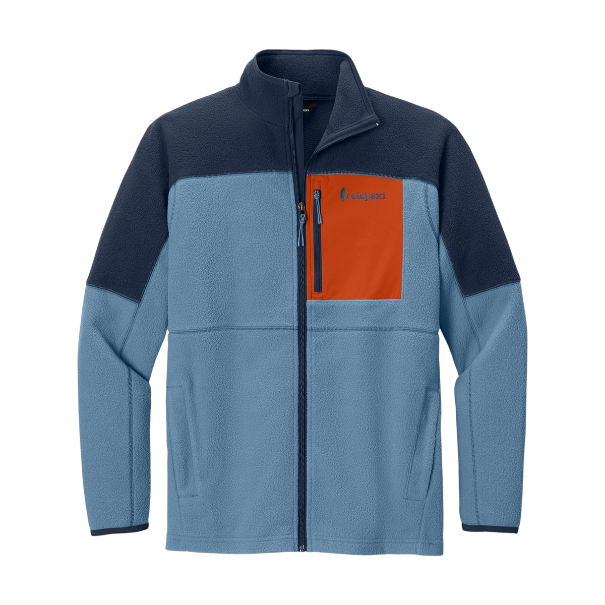 Cotopaxi Abrazo Full-Zip Fleece Jacket in Maritime/ Fjord — custom branded by Motive