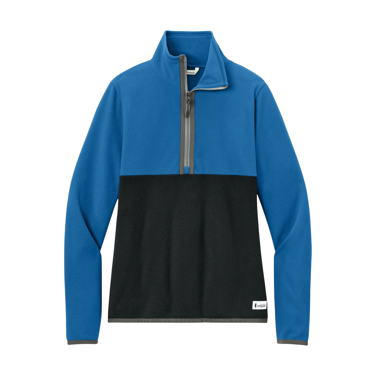 Cotopaxi Women's Amado 1/2-Zip Fleece in Atlantic/ Black