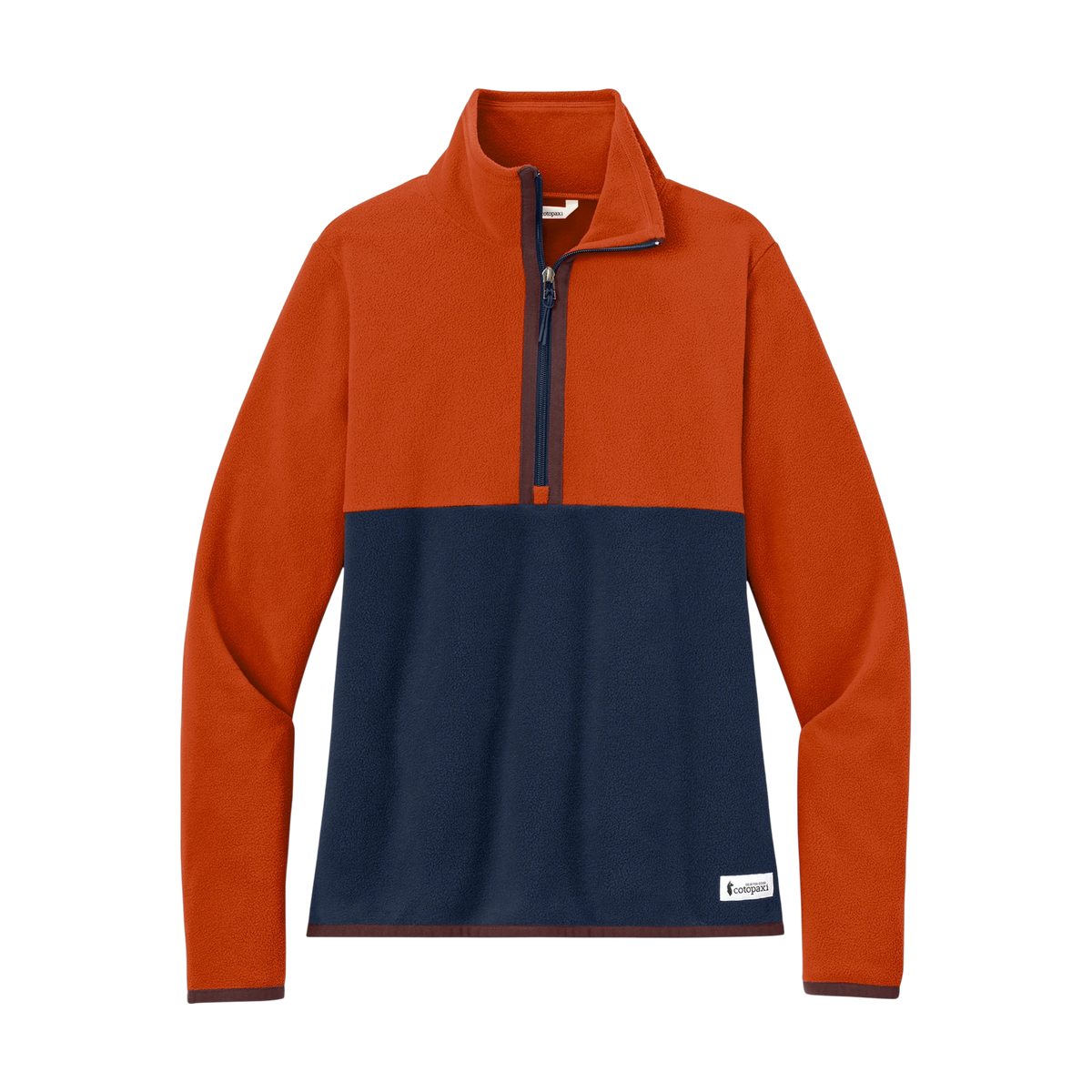 Cotopaxi Women's Amado 1/2-Zip Fleece in Canyon/ Maritime