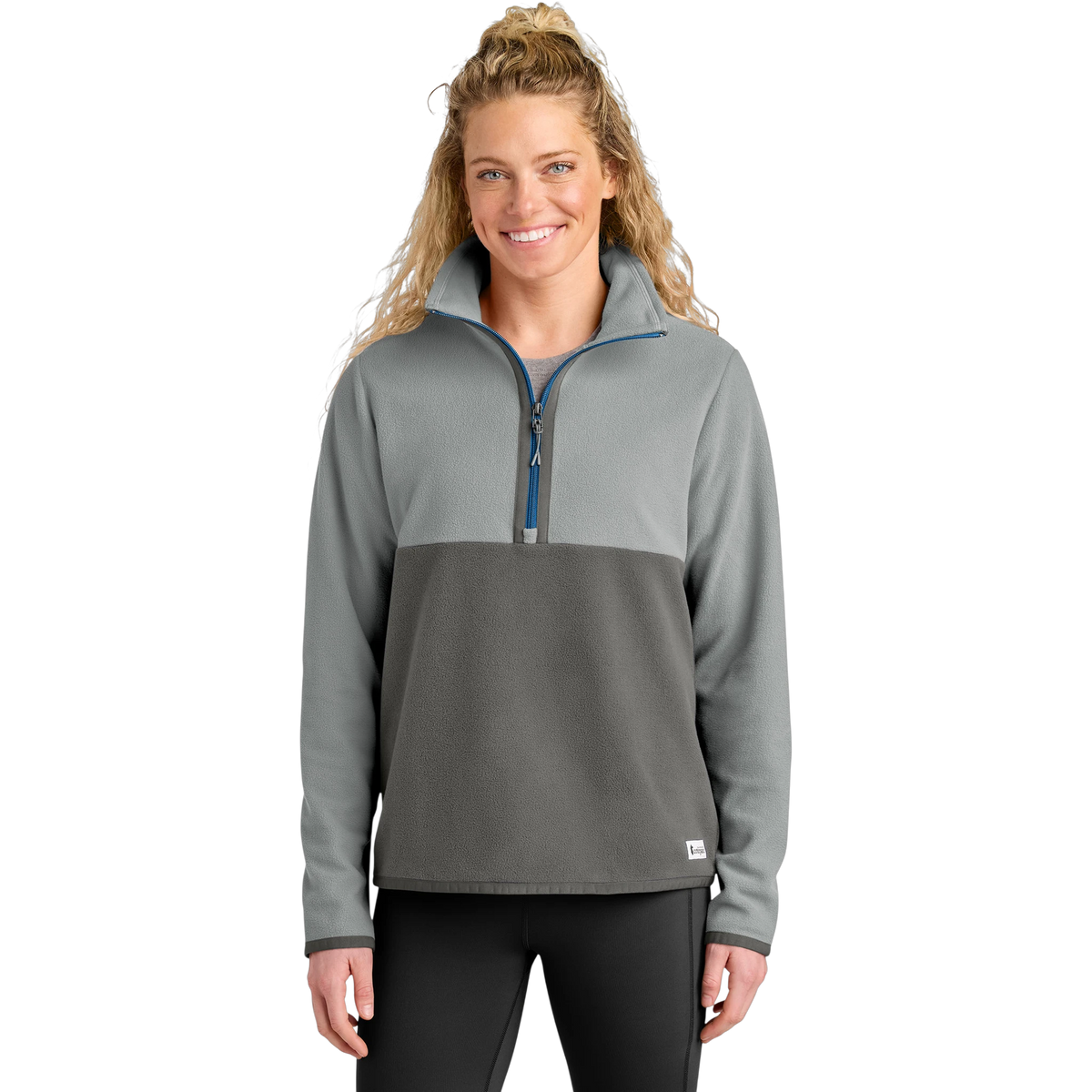 Cotopaxi Women's Amado 1/2-Zip Fleece in Smoke/ Cinder