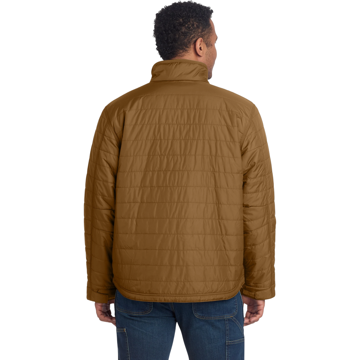 Carhartt Gilliam Jacket in Carhartt Brown — custom branded by Motive
