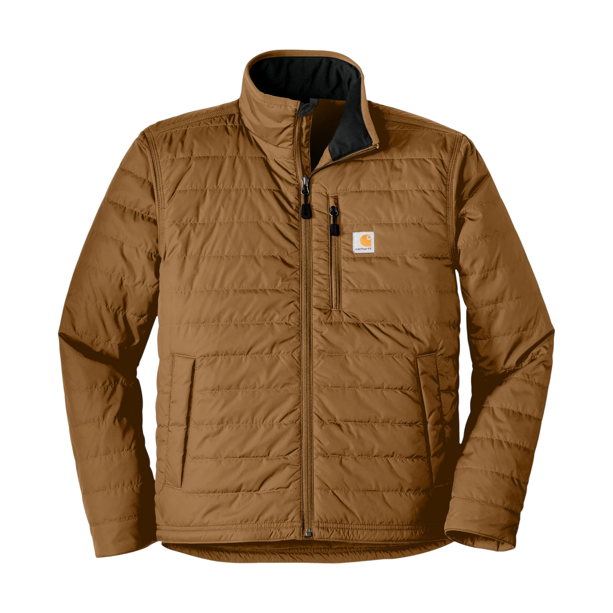 Carhartt Gilliam Jacket in Carhartt Brown — custom branded by Motive