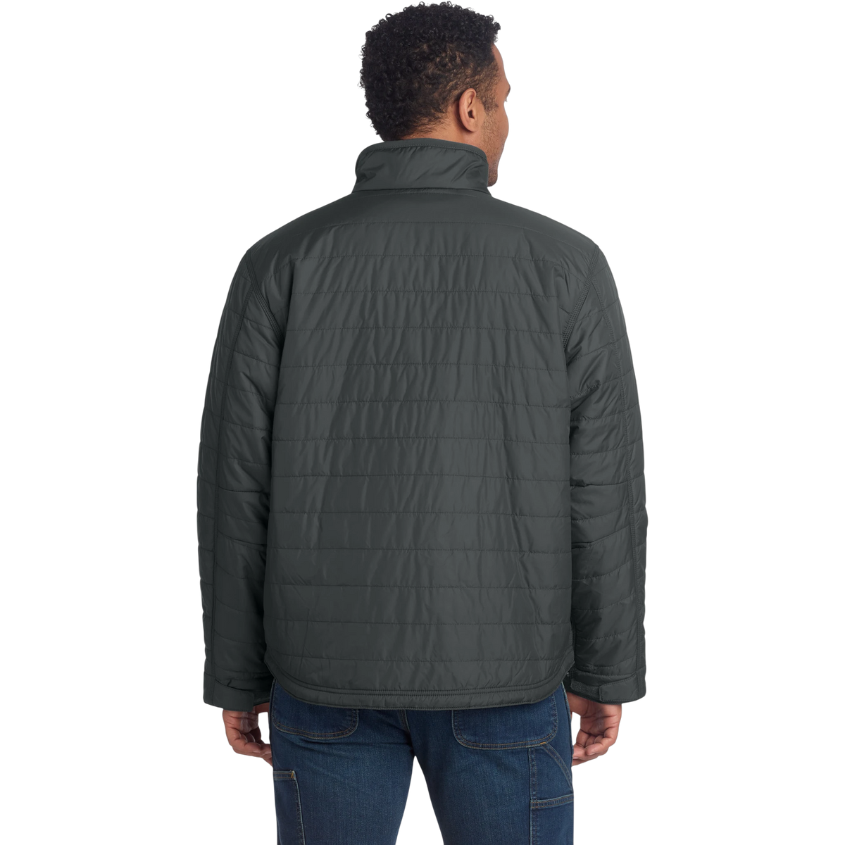 Carhartt Gilliam Jacket in Shadow Grey — custom branded by Motive