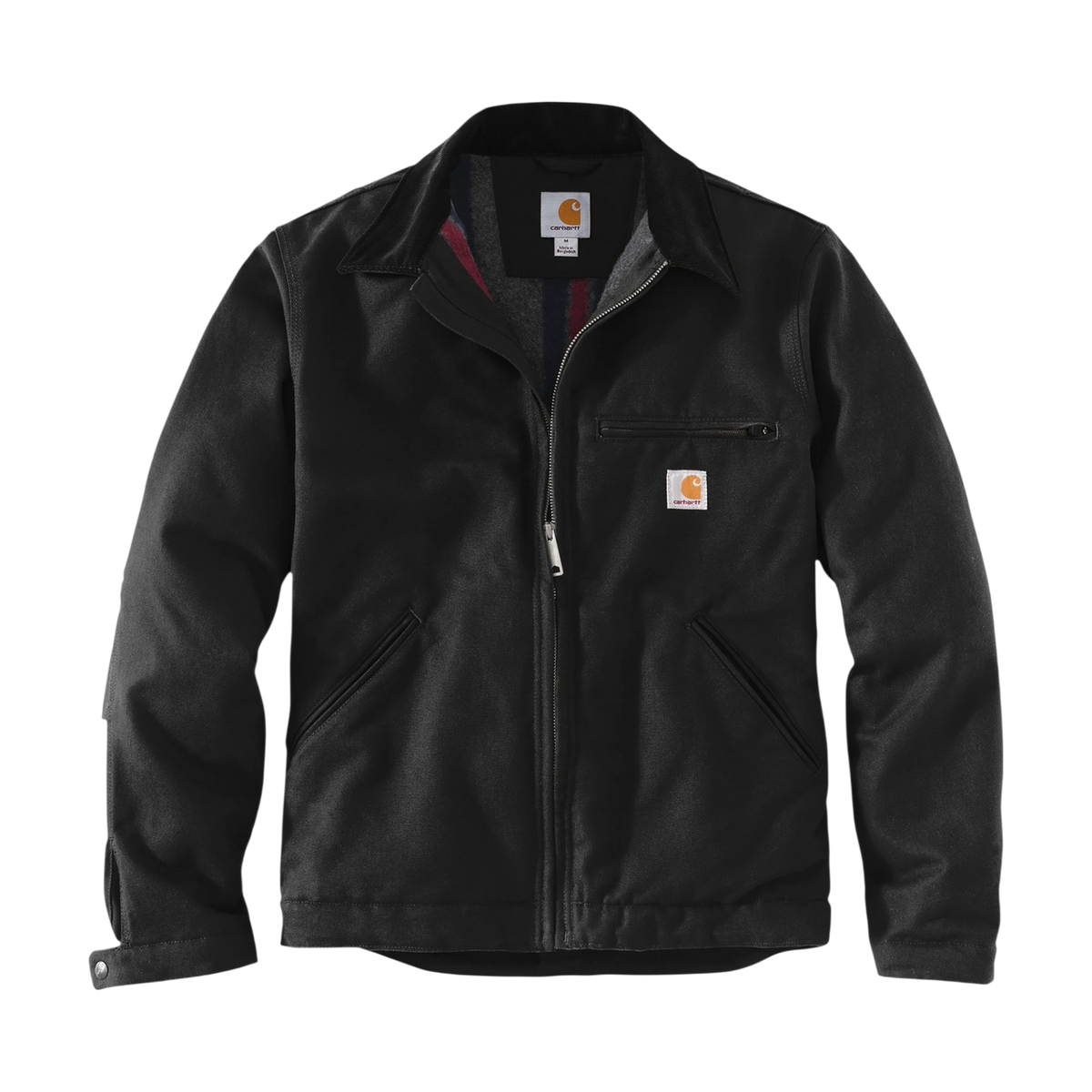 Carhartt Duck Detroit Jacket in Black