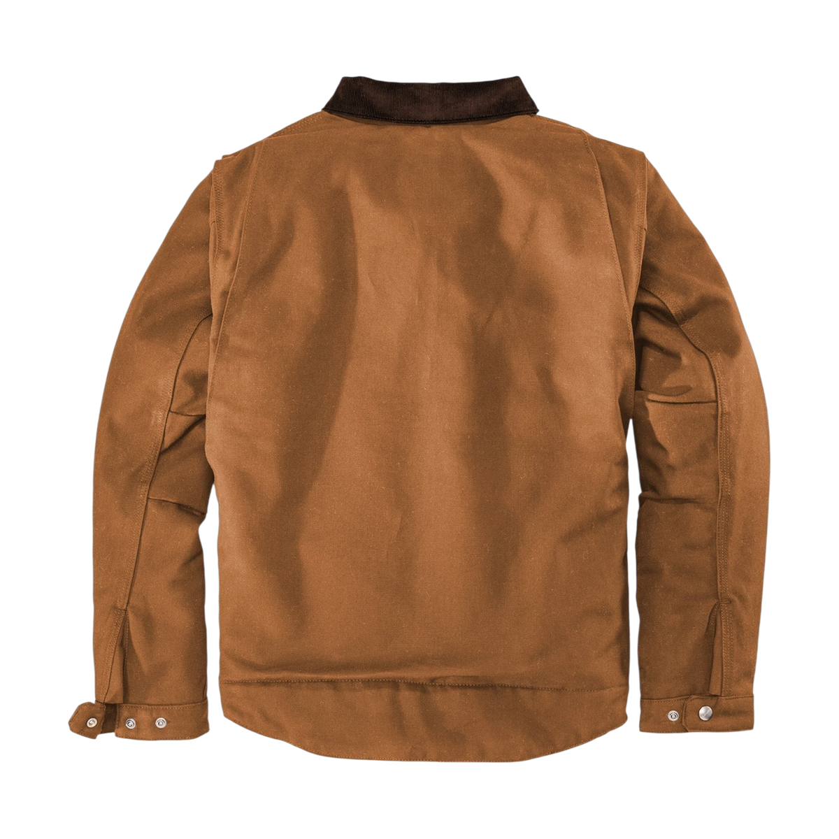 Carhartt Duck Detroit Jacket in Carhartt Brown — custom branded by Motive