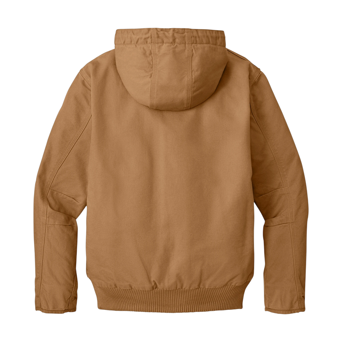 Carhartt Washed Duck Active Jac in Carhartt Brown — custom branded by Motive