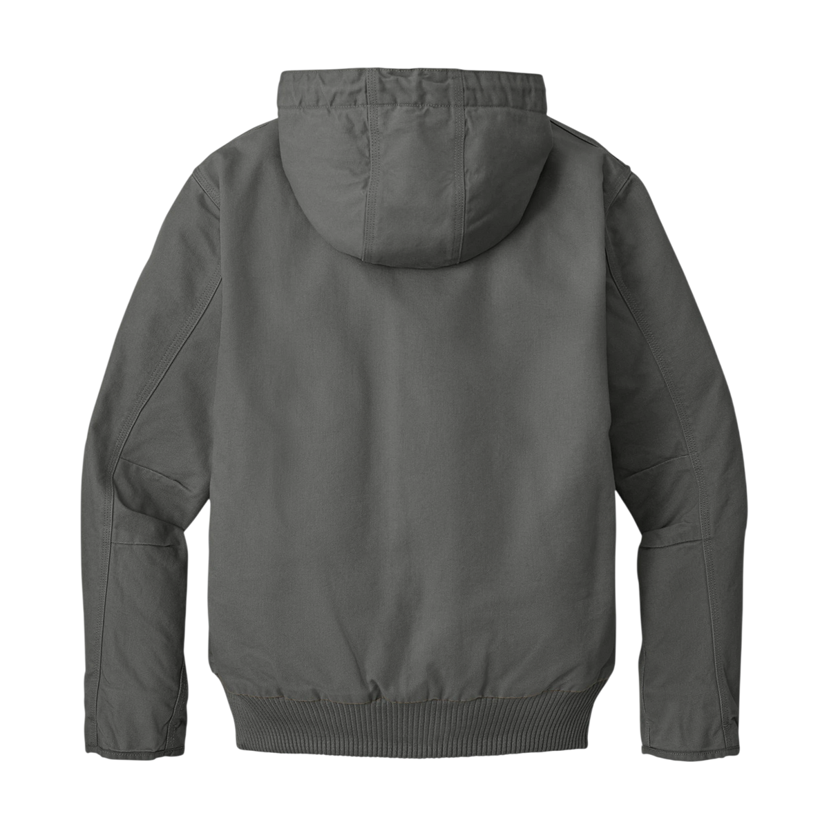 Carhartt Washed Duck Active Jac in Gravel — custom branded by Motive
