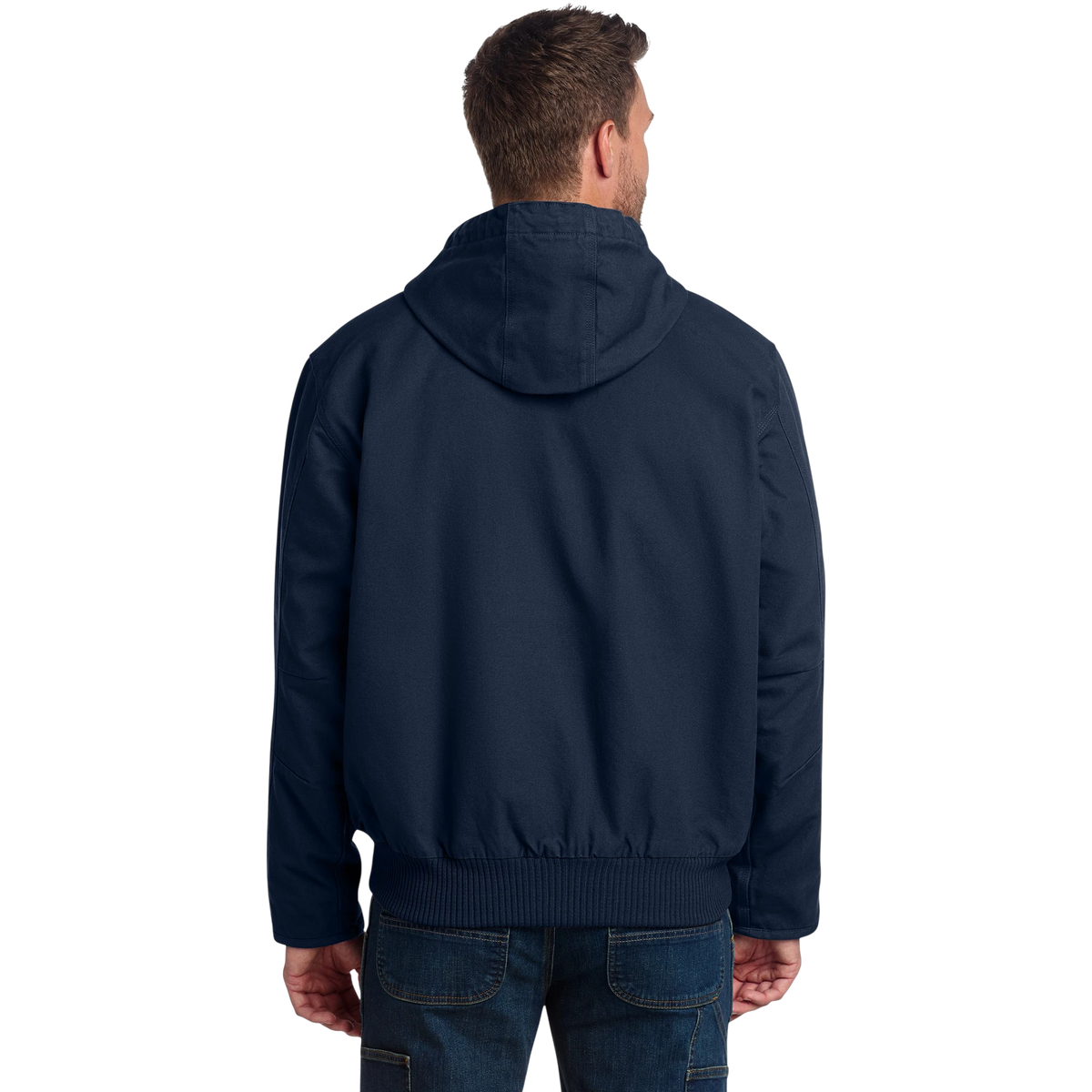 Carhartt Washed Duck Active Jac in Navy