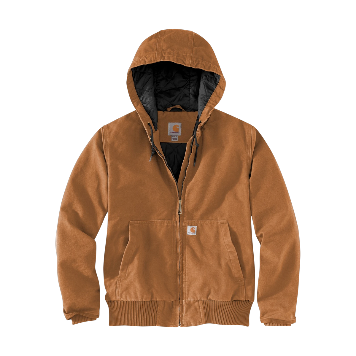 Carhartt Women's Washed Duck Active Jac in Carhartt Brown — custom branded by Motive