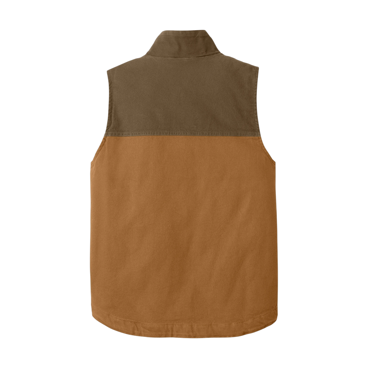 Carhartt Montana Rugged Flex Duck Vest in Carhartt Brown/ Coffee — custom branded by Motive