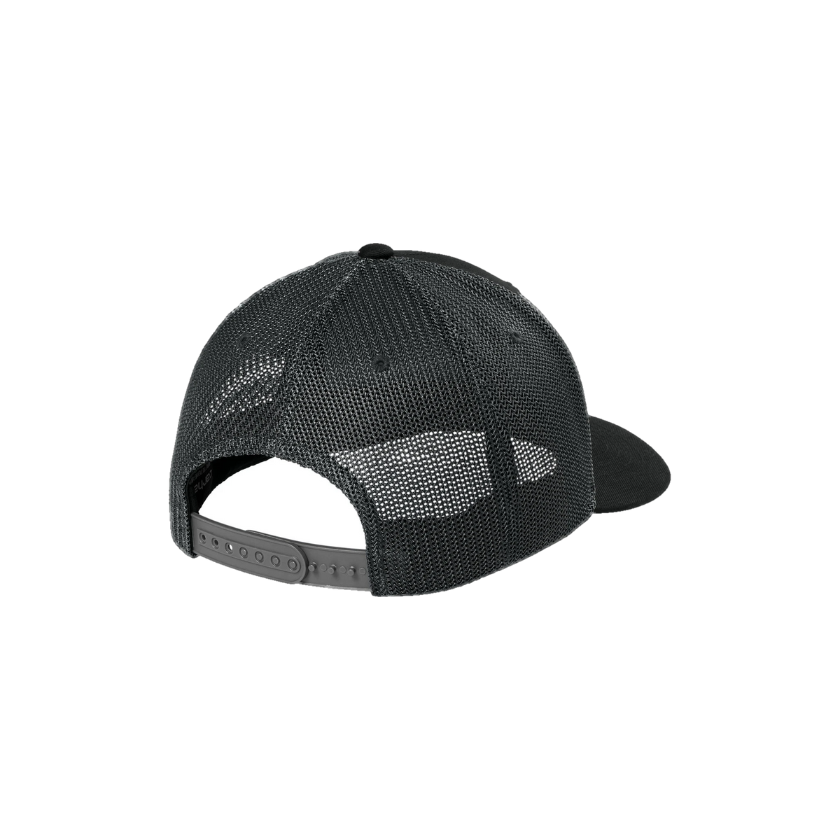 Carhartt Flexfit 110 Mesh Back Cap in Black/ Asphalt Grey