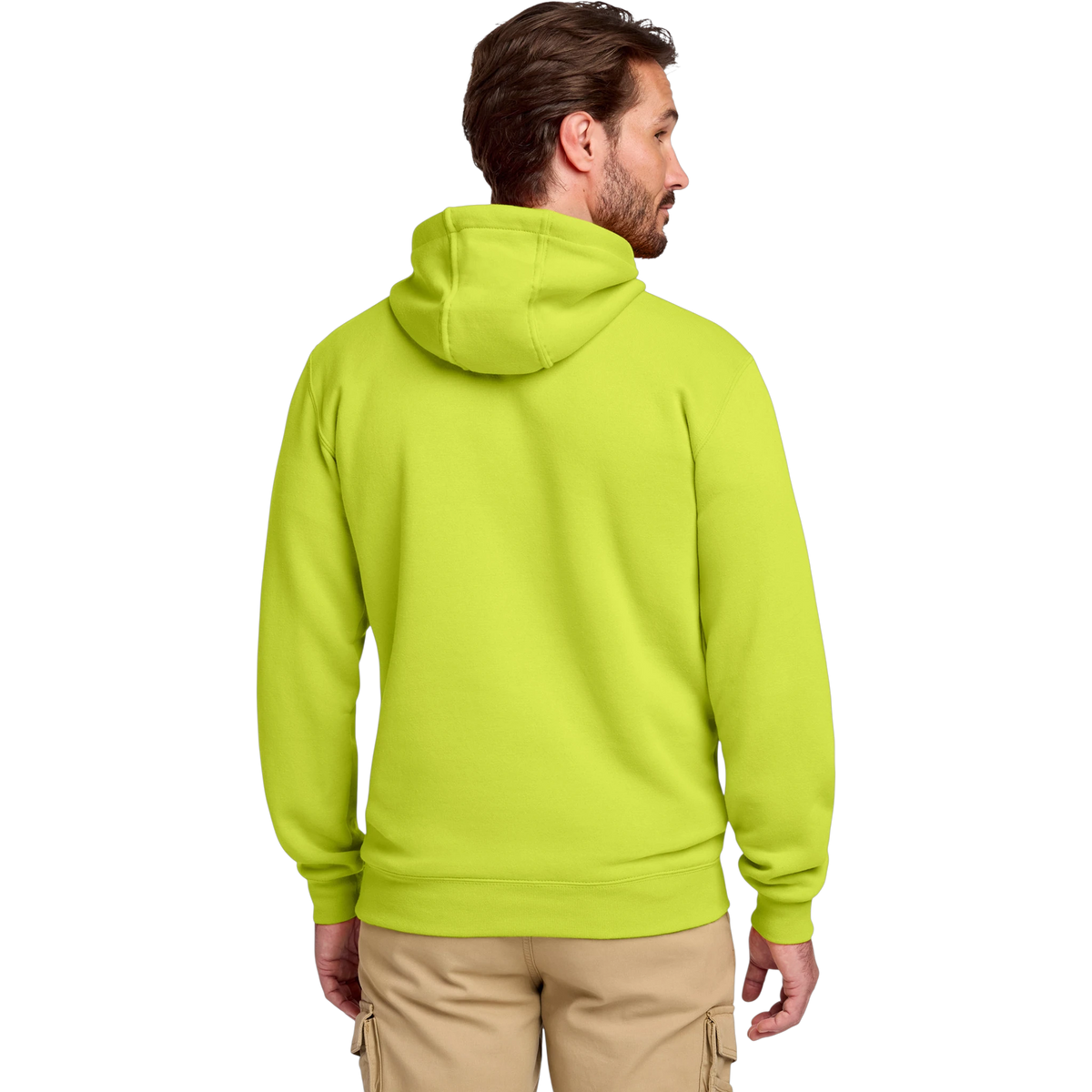 Carhartt Midweight Hooded Sweatshirt in Brite Lime — custom branded by Motive
