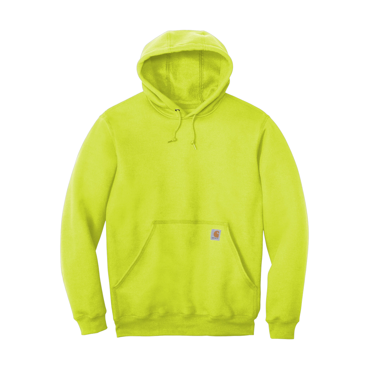 Carhartt Midweight Hooded Sweatshirt in Brite Lime — custom branded by Motive