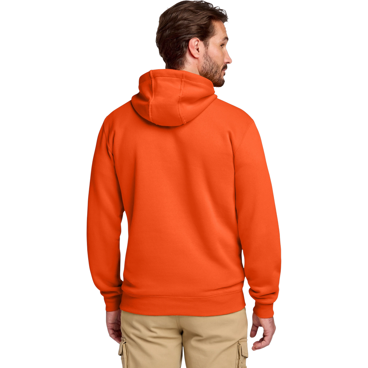 Carhartt Midweight Hooded Sweatshirt in Brite Orange