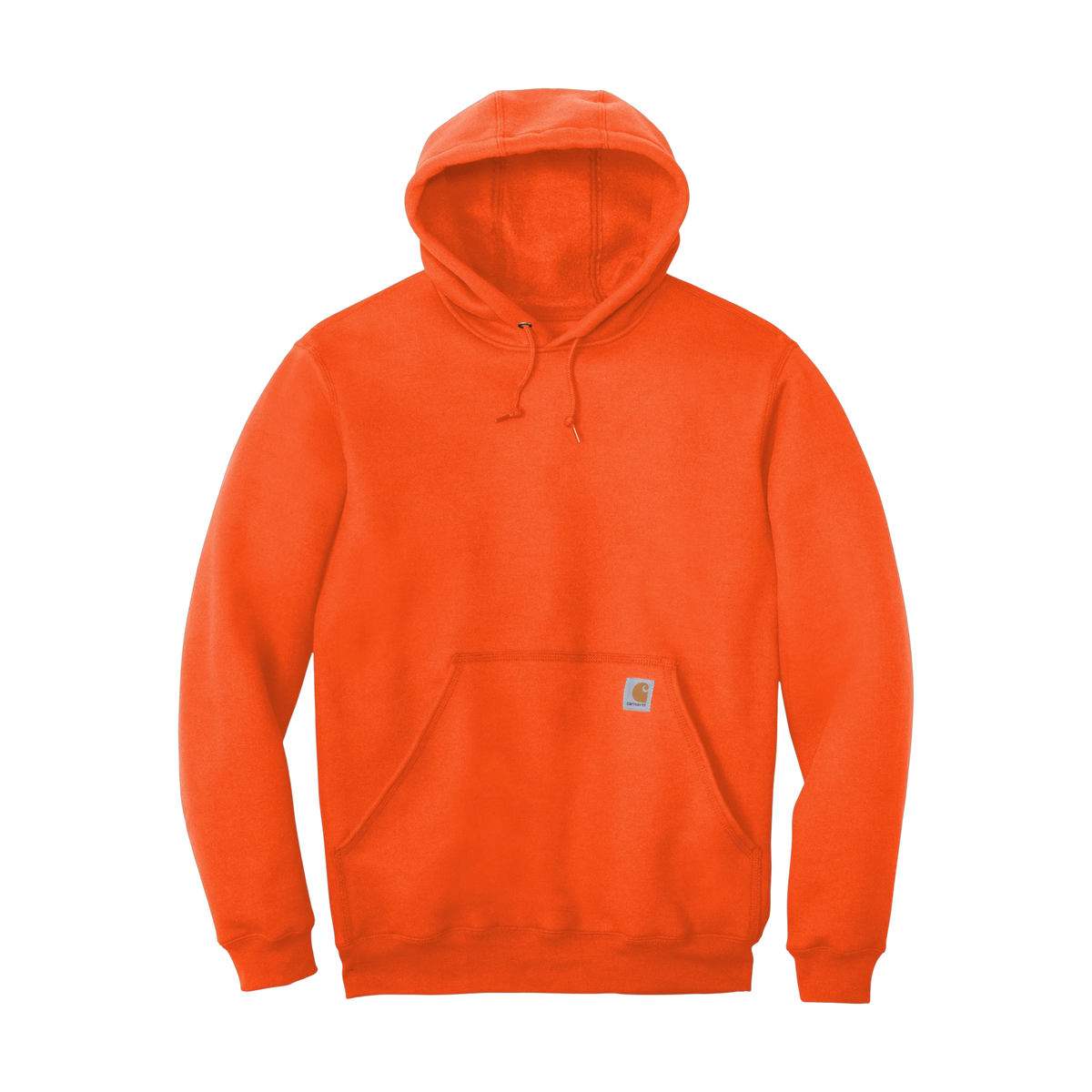 Carhartt Midweight Hooded Sweatshirt in Brite Orange