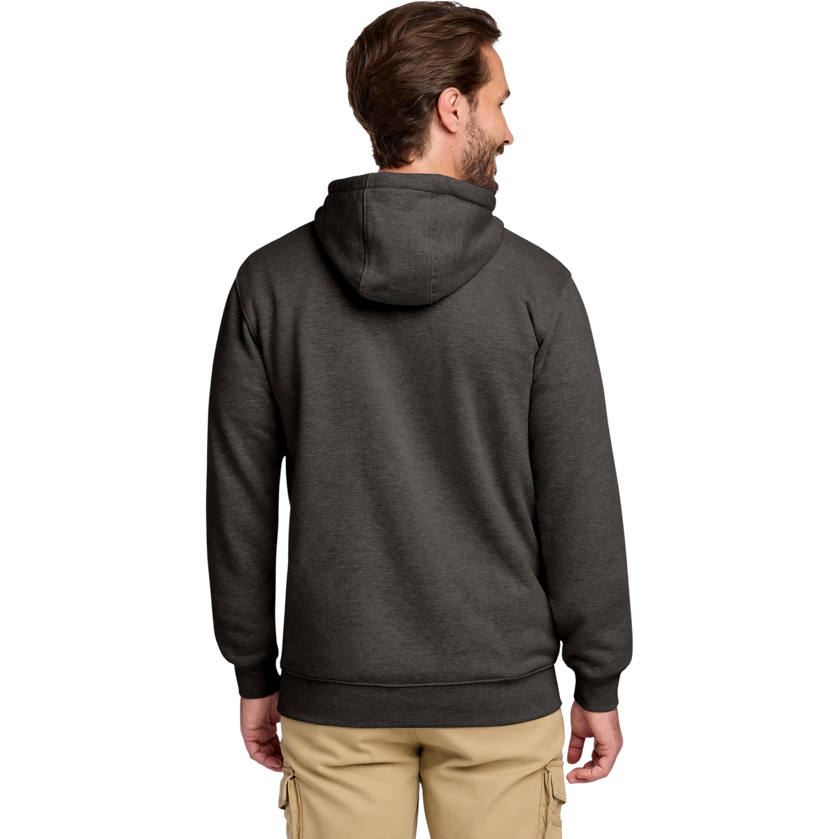 Carhartt Midweight Hooded Sweatshirt in Carbon Heather