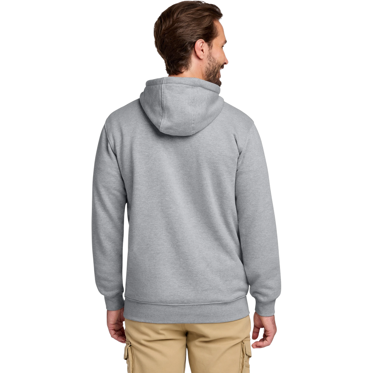 Carhartt Midweight Hooded Sweatshirt in Heather Grey