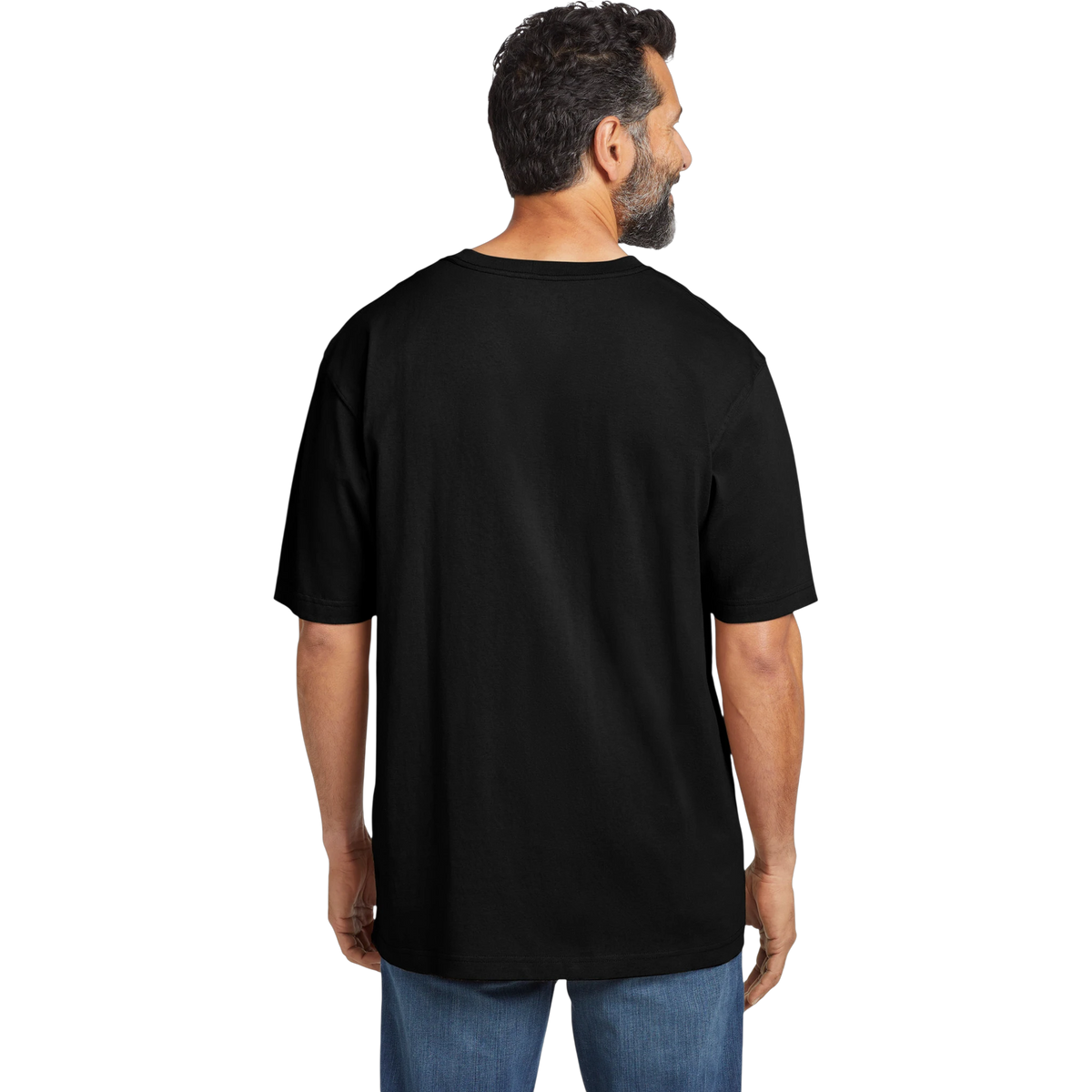 Carhartt Workwear Pocket Tee in Black — custom branded by Motive