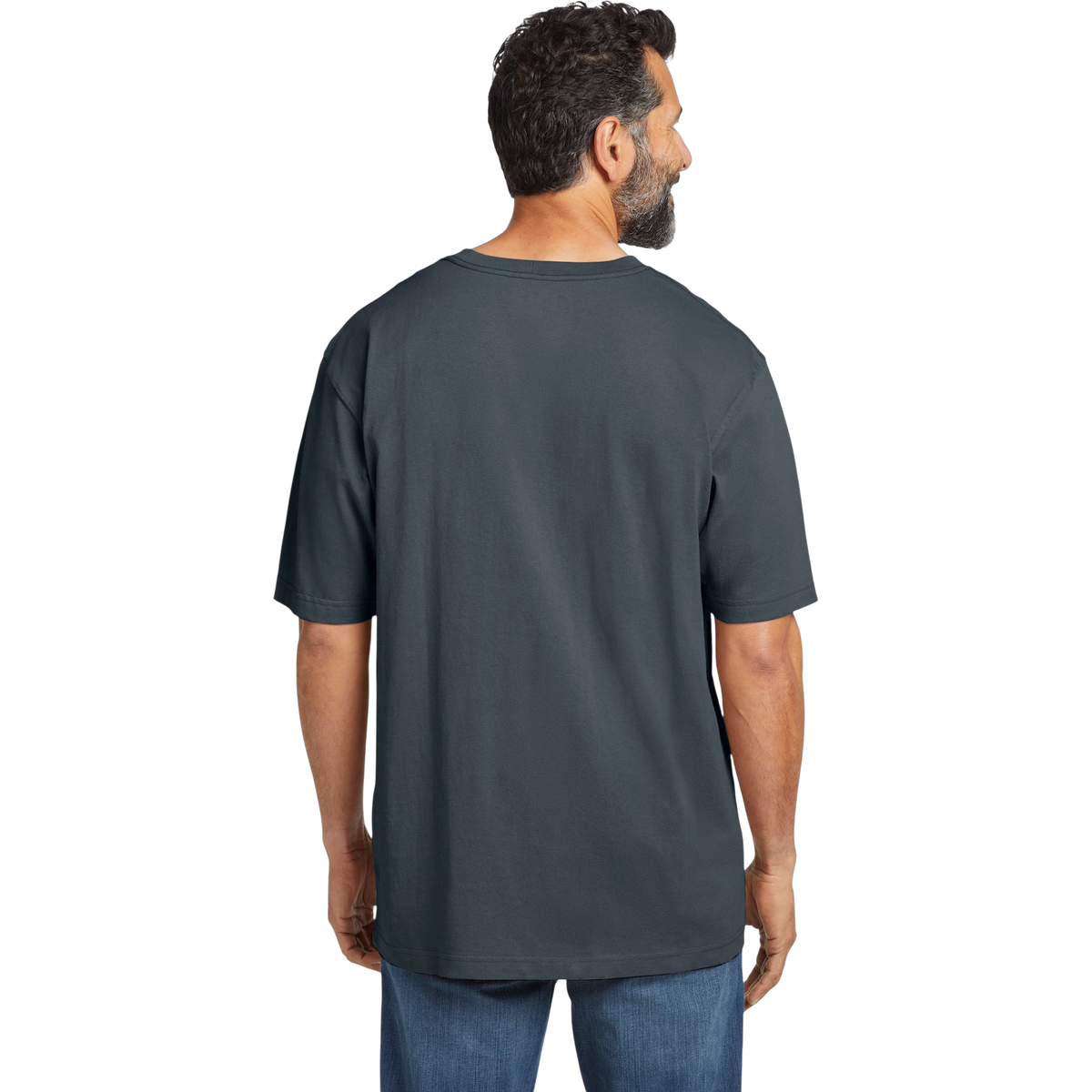 Carhartt Workwear Pocket Tee in Bluestone — custom branded by Motive