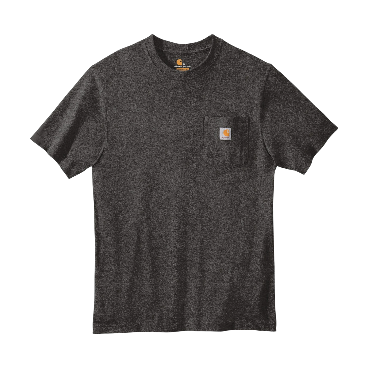 Carhartt Workwear Pocket Tee in Carbon Heather — custom branded by Motive