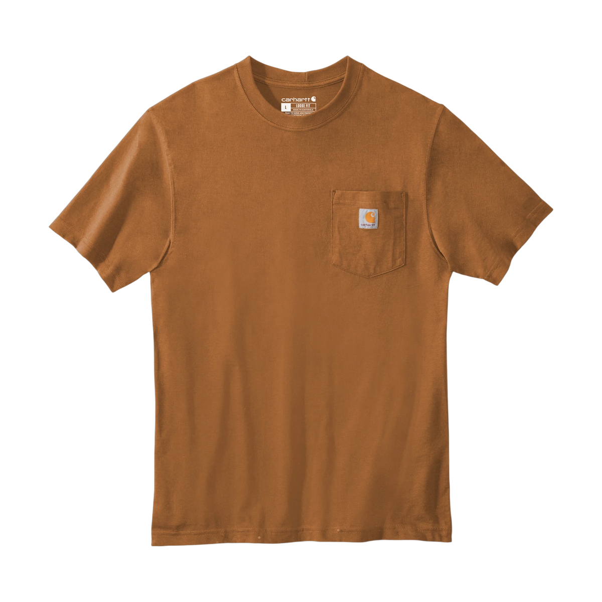 Carhartt Workwear Pocket Tee in Carhartt Brown — custom branded by Motive