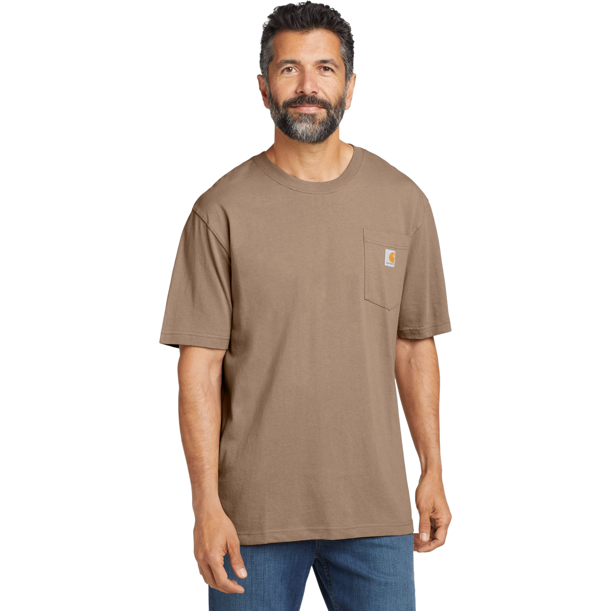 Carhartt Workwear Pocket Short Sleeve T-Shirt in Desert