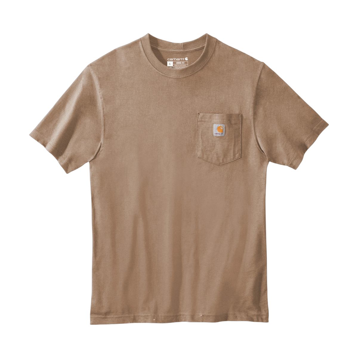 Carhartt Workwear Pocket Short Sleeve T-Shirt in Desert