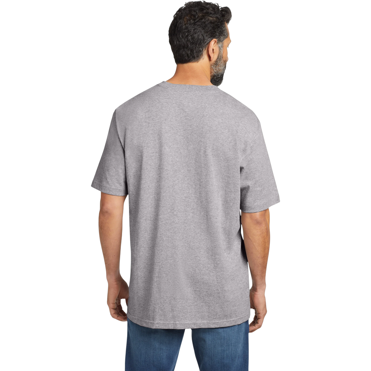 Carhartt Workwear Pocket Short Sleeve T-Shirt in Heather Grey